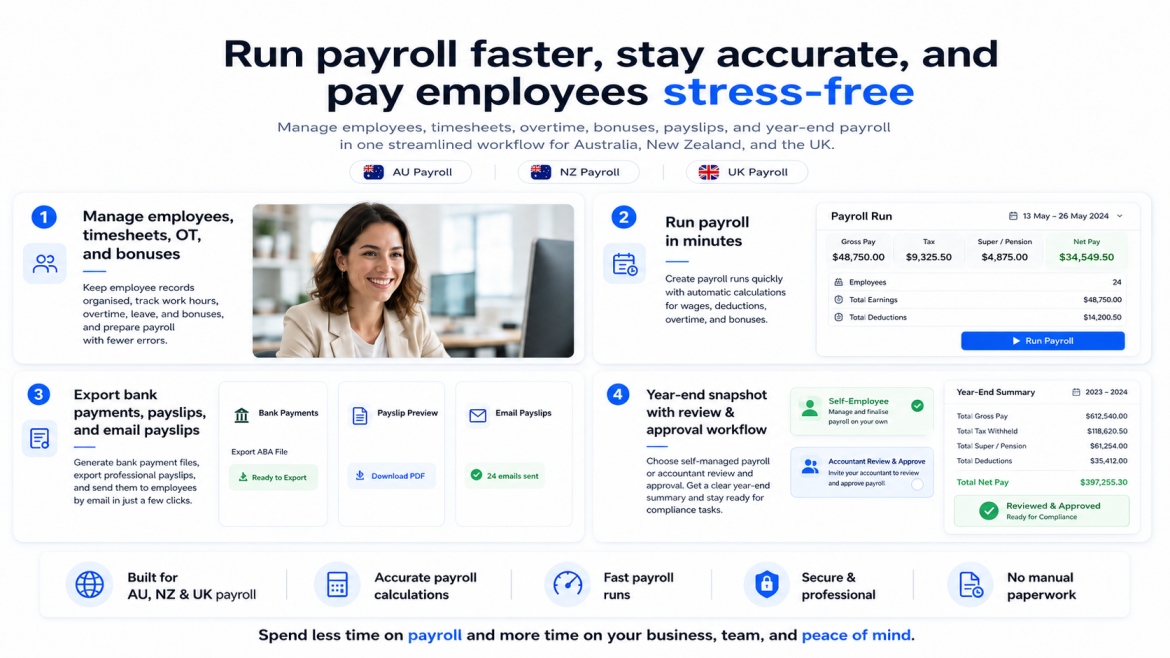 Payroll module preview